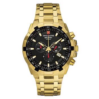 Star Fighter Gold / Rustfrit stål RHQ 5030.D Herre ur fra Swiss Alpine Military, 7043.9117